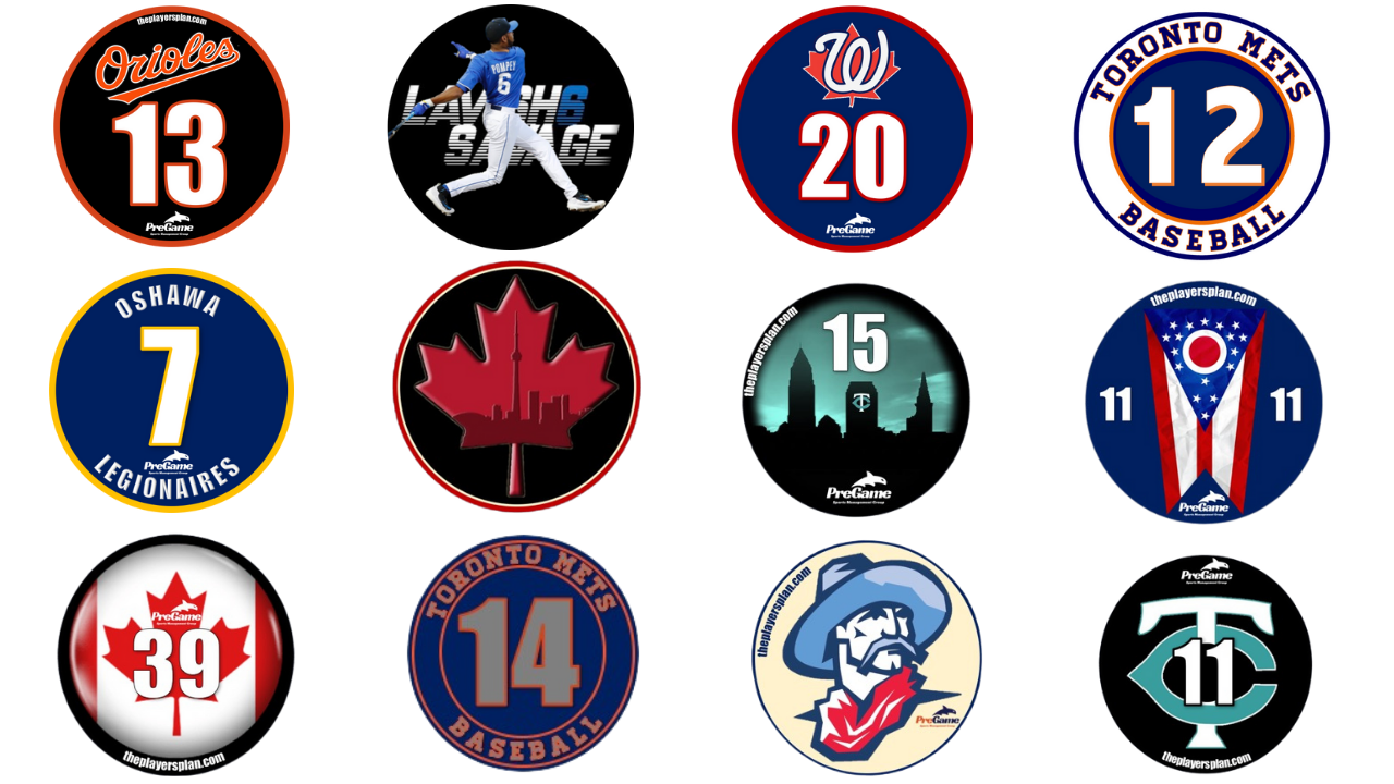 Custom Bat Knob Decals